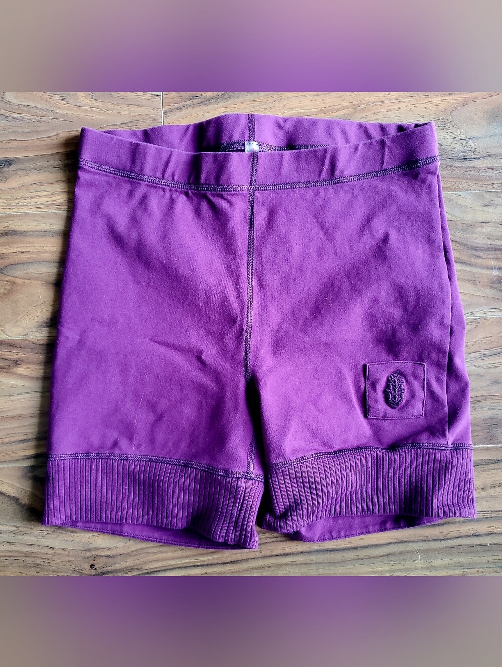 Free People Movement Athletic Purple Gym Shorts Size M Athleisure Workout